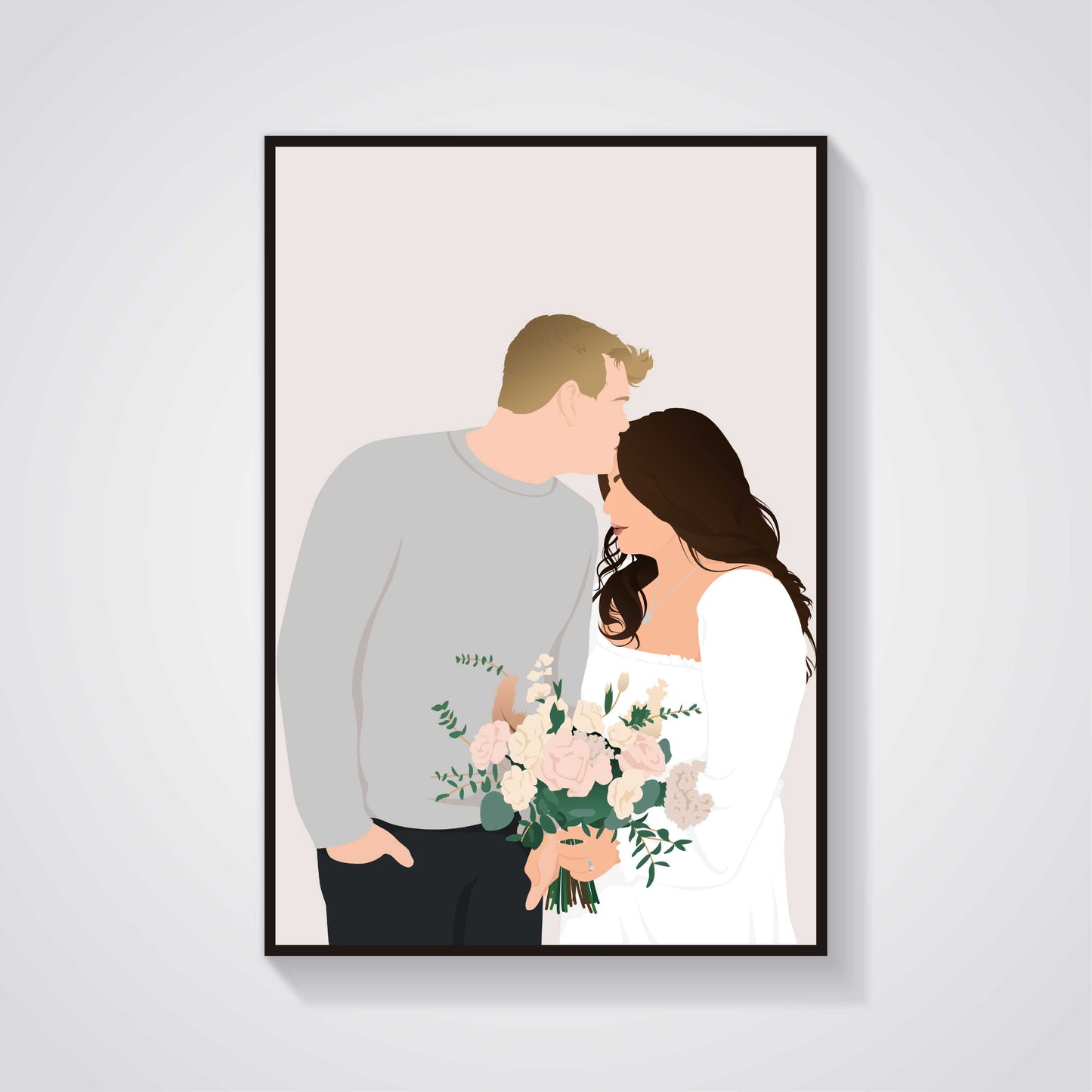 Personalized Bridal Illustration